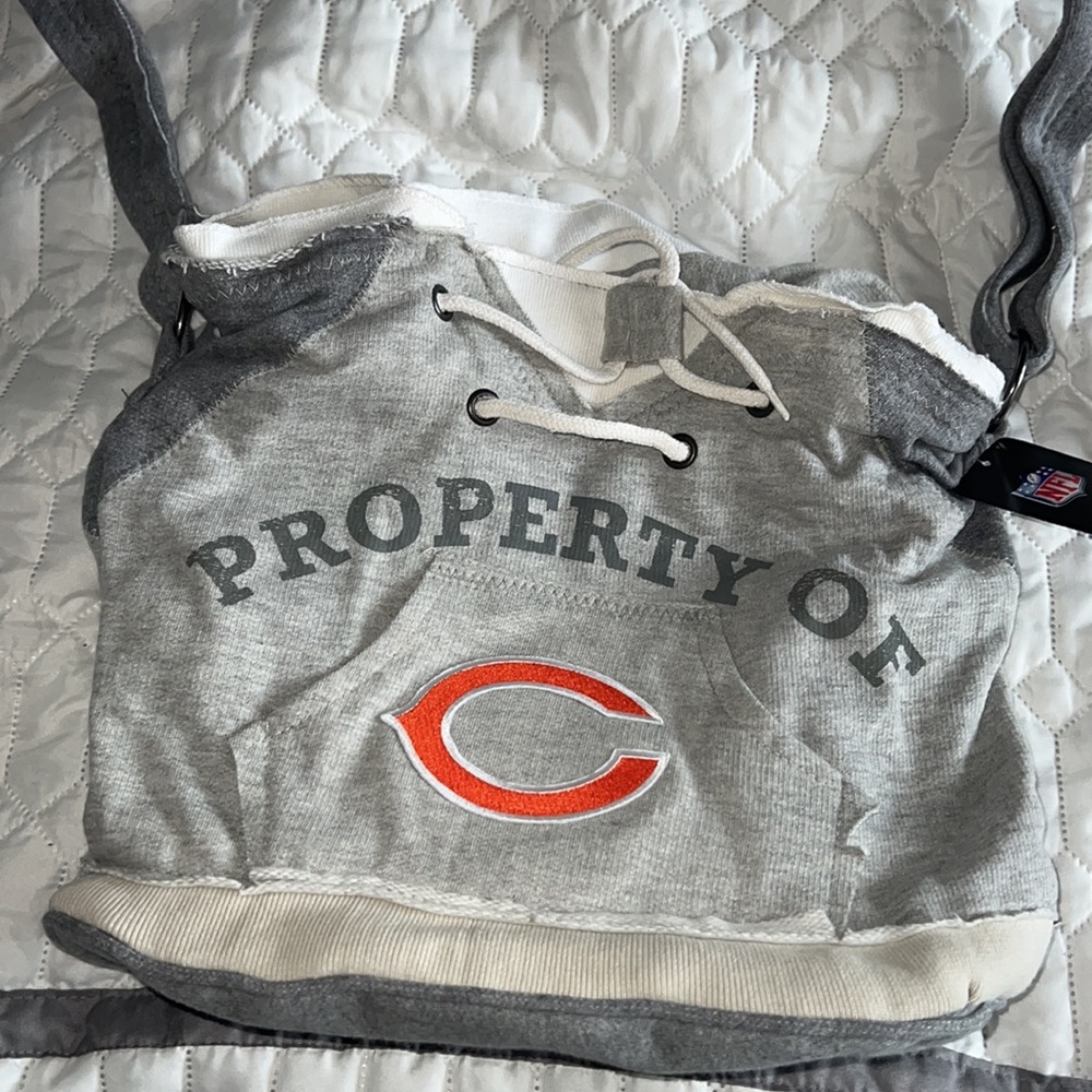 Bucket purse chicago bears nwt